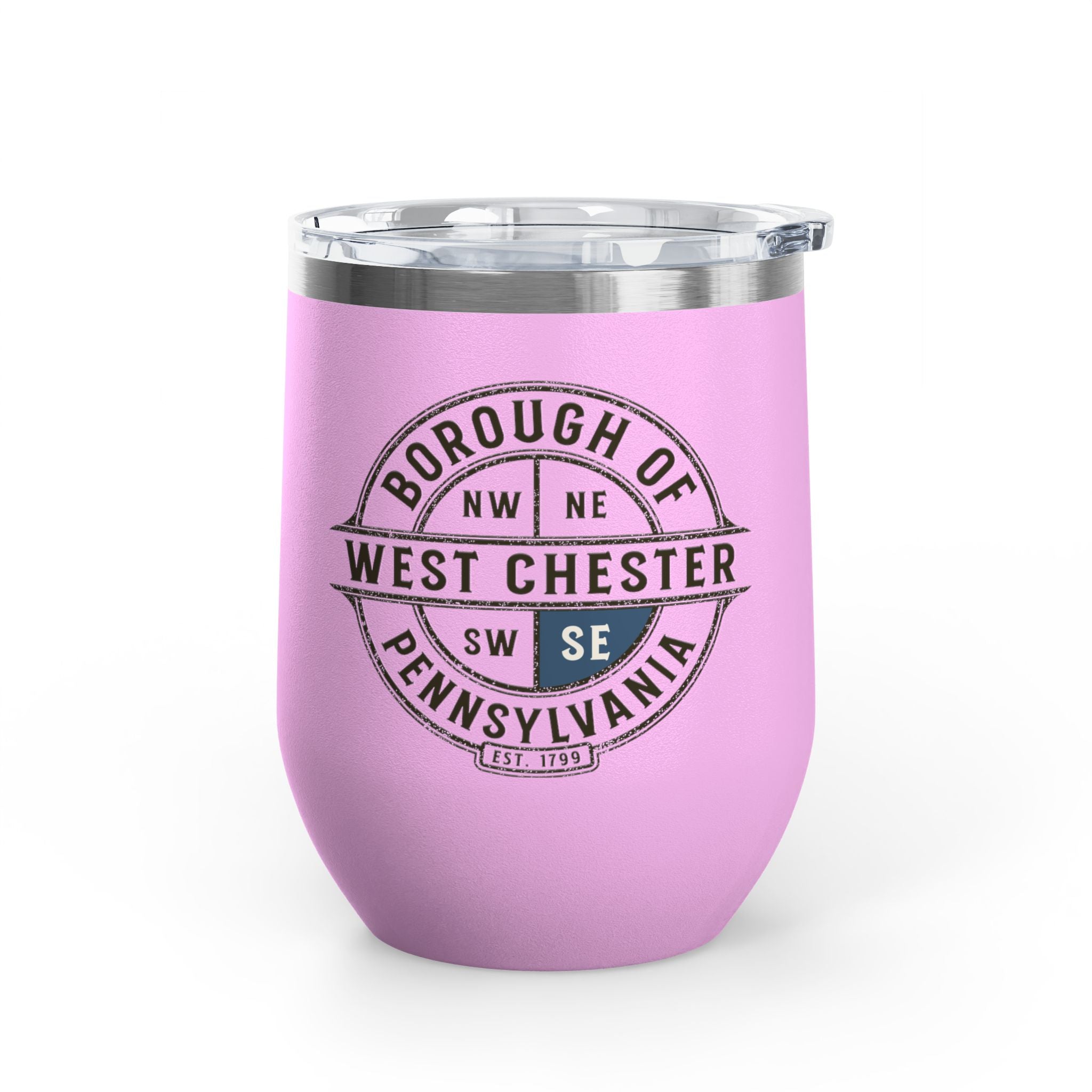 Find Your Corner Wine Tumbler - 12oz Insulated Travel Cup - SE