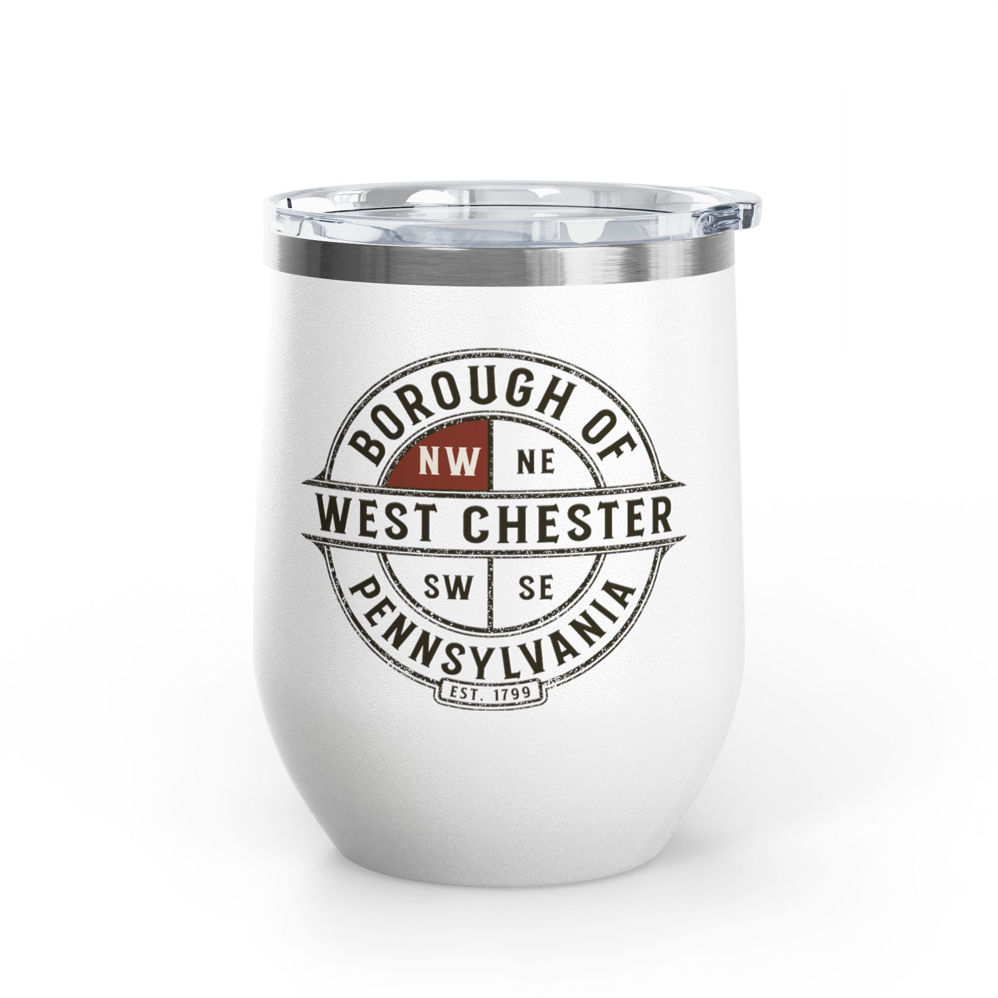 Find Your Corner Wine Tumbler - 12oz Insulated Travel Cup - NW