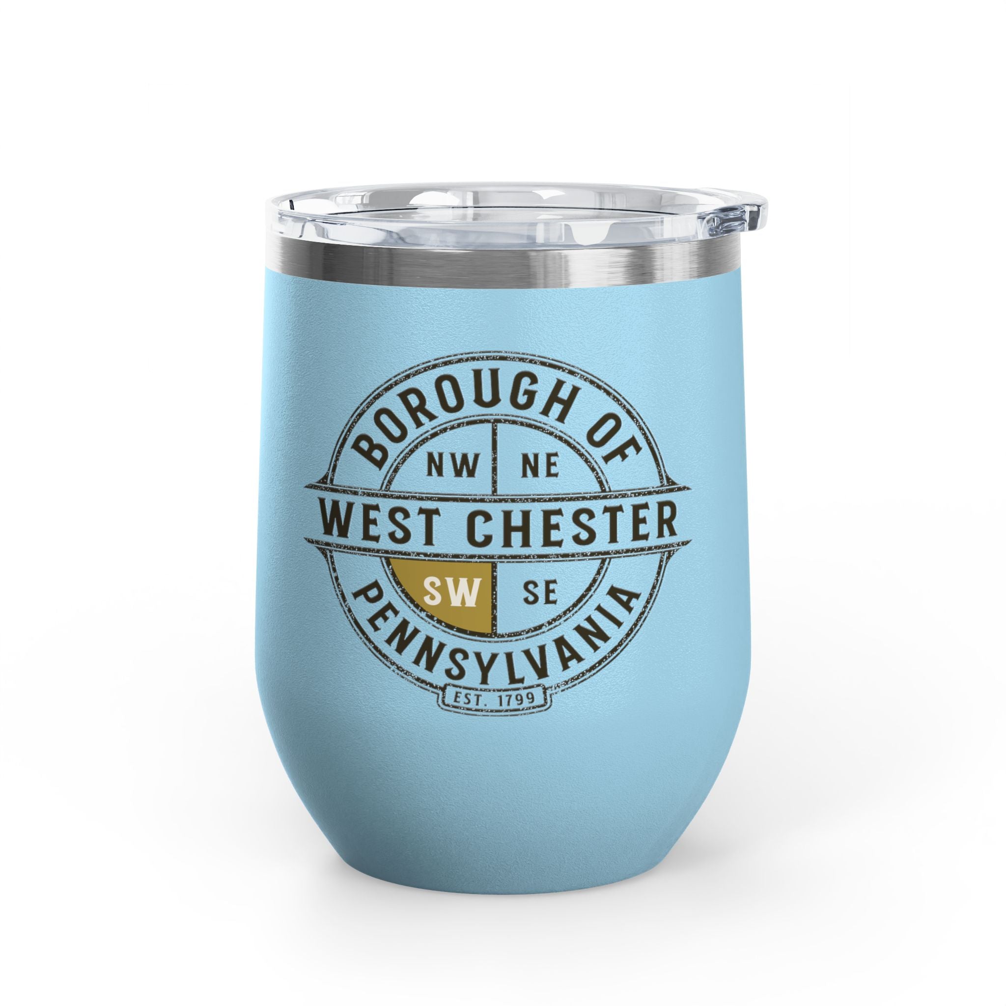 Find Your Corner Wine Tumbler - 12oz Insulated Travel Cup - SW